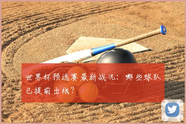 世界杯预选赛最新战况:哪些球队已提前出线?